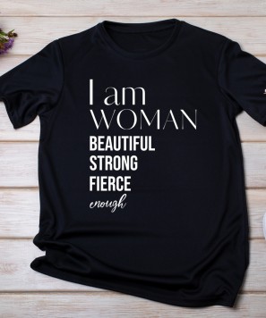 Tricou personalizat "I am WOMAN"